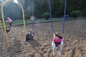 Babies in Swings